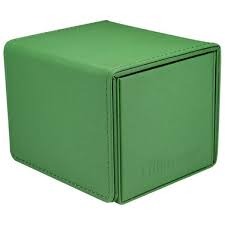 Ultra Pro Deck Box: Vivid - Green (Alcove Edge) 100+ UPR15914